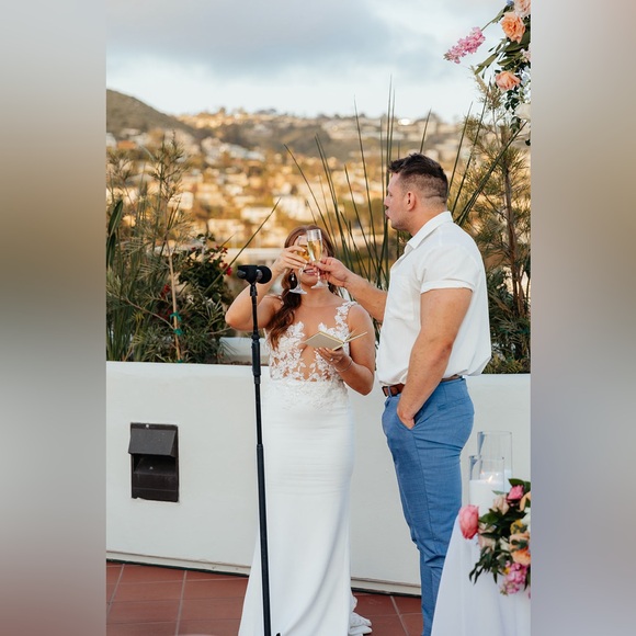 Ines Di Santo Nadja wedding dress